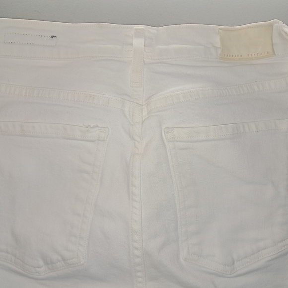 Citizens of Humanity White High Rise Jeans Olivia Crop High Rise Slim Size 25 - Picture 13 of 15